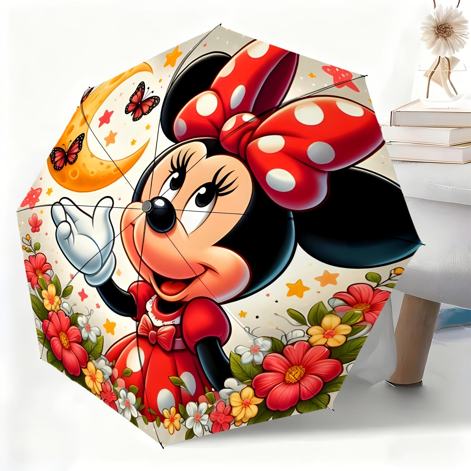 1pc Disney Minnie Cartoon Pattern Automatic Umbrella, All-weather Dual-purpose Umbrella Suitable for All Occasions, Portable F (as the picture,Iron&8K)
1pc Disney Minnie Cartoon Pattern Automatic Umbrella, All-weather Dual-purpose Umbrella Suitable for All Occasions, Portable F (as the picture,Iron&8K)