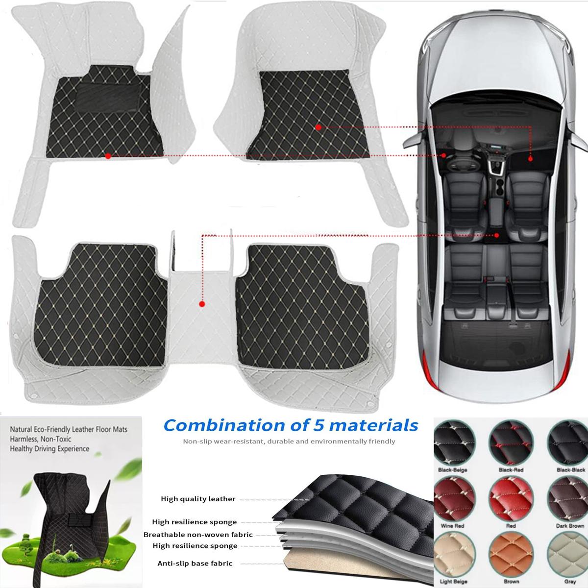 Custom Car Floor Mats For Hyundai Genesis G80 2020-2026 GV60 GV80 Genesis Coupe Auto Carpets Foot Coche Accessorie Floor Liners Coupe 2009-2016
Custom Car Floor Mats For Hyundai Genesis G80 2020-2026 GV60 GV80 Genesis Coupe Auto Carpets Foot Coche Accessorie Floor Liners Coupe 2009-2016
