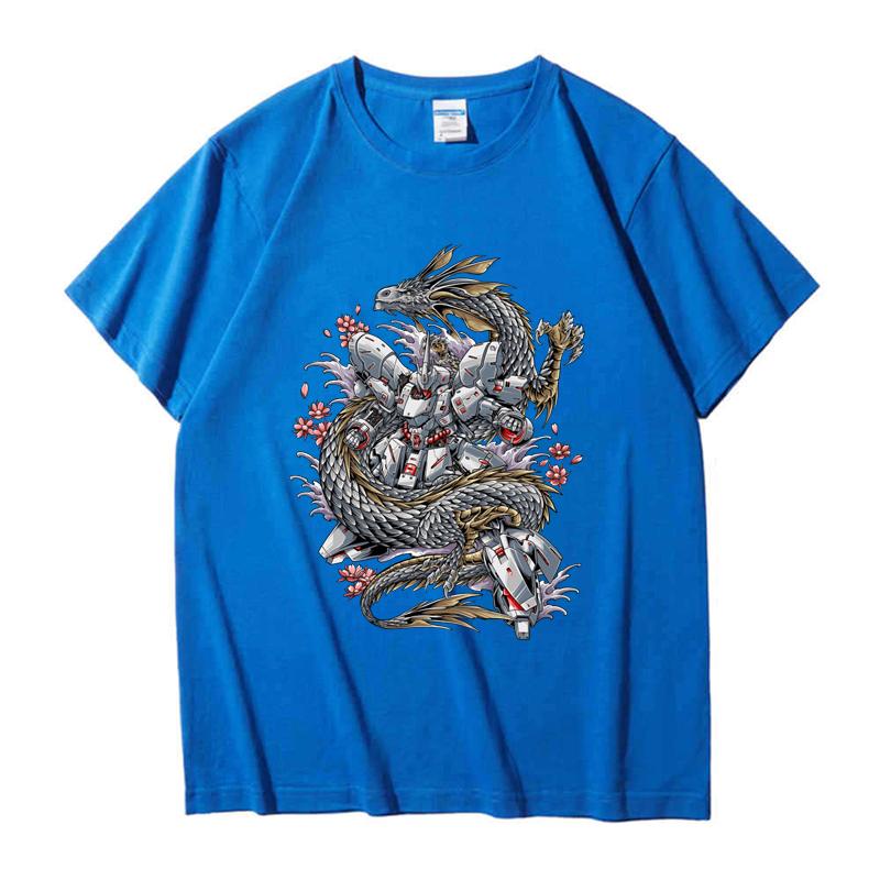 220GSM Heavyweight T-shirt 100% Cotton T Shirt Gundam Sazabi Dragon Force Print Men Causal O-neck Basic Male Tops Tee
220GSM Heavyweight T-shirt 100% Cotton T Shirt Gundam Sazabi Dragon Force Print Men Causal O-neck Basic Male Tops Tee