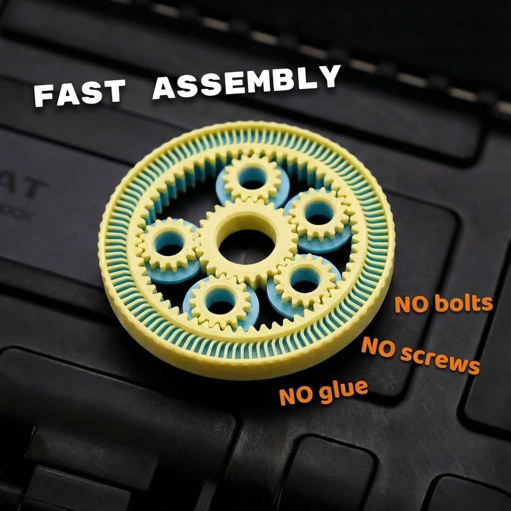 3D Printed Planetary Gear Pendant – EDC Toy for Office Slacking & Creative Fun
3D Printed Planetary Gear Pendant – EDC Toy for Office Slacking & Creative Fun