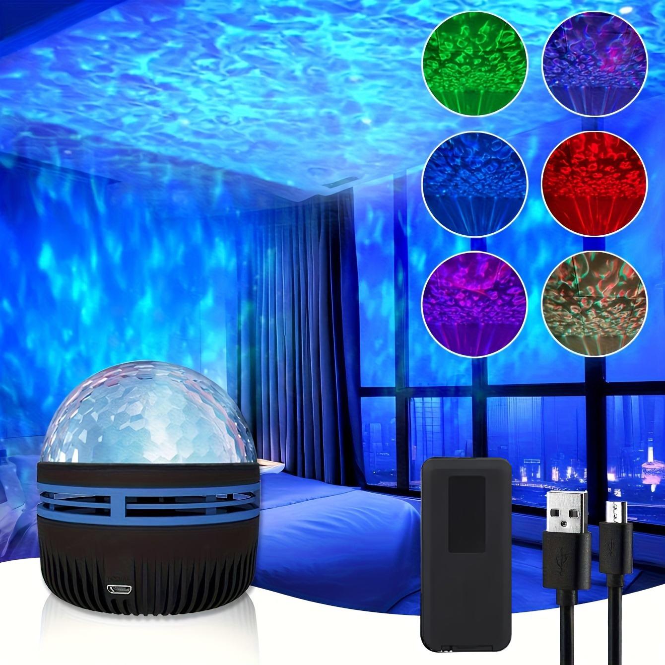 1pc Vibrant Water Ripple LED Projection Light,Remote Control,USB-Powered,RGB Atmosphere Projector for Bedroom,Home Theater Decor синій
1pc Vibrant Water Ripple LED Projection Light,Remote Control,USB-Powered,RGB Atmosphere Projector for Bedroom,Home Theater Decor синій