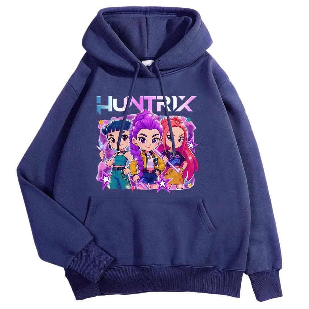 Unisex Hoodies & Sweatshirts Fashion Long-sleeved Sweater Kpop Demon Hunters adule Hoodie XXXL темно-синього кольору
Unisex Hoodies & Sweatshirts Fashion Long-sleeved Sweater Kpop Demon Hunters adule Hoodie XXXL темно-синього кольору