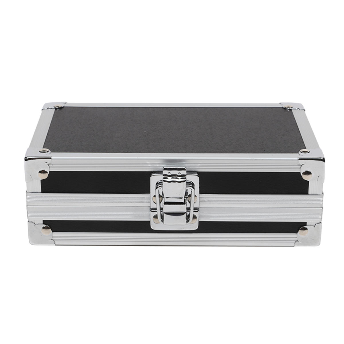 Портативный инструмент Алюминиевый ящик Маленький размер Ударопрочный Ящик для украшений Контейнер для денег Жесткий кейс Хранение оборудования Специальный ящик для инструментов чёрный
Портативный инструмент Алюминиевый ящик Маленький размер Ударопрочный Ящик для украшений Контейнер для денег Жесткий кейс Хранение оборудования Специальный ящик для инструментов чёрный