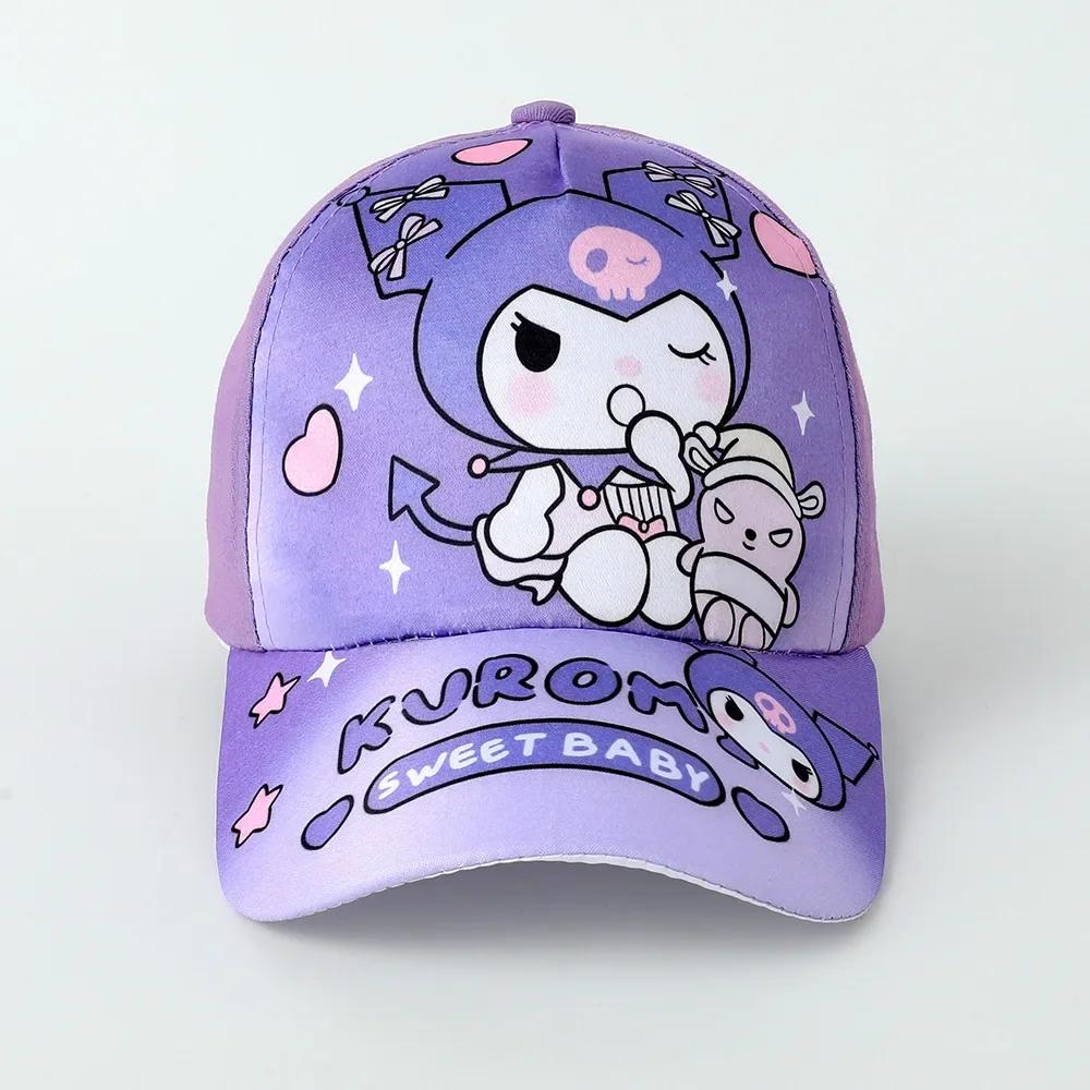 Kids Sun Hat for Summer Sanrio Kuromi Hello Kitty, Baseball Cap UV Protection Breathable Adjustable, Cute Outdoor Gift
Kids Sun Hat for Summer Sanrio Kuromi Hello Kitty, Baseball Cap UV Protection Breathable Adjustable, Cute Outdoor Gift