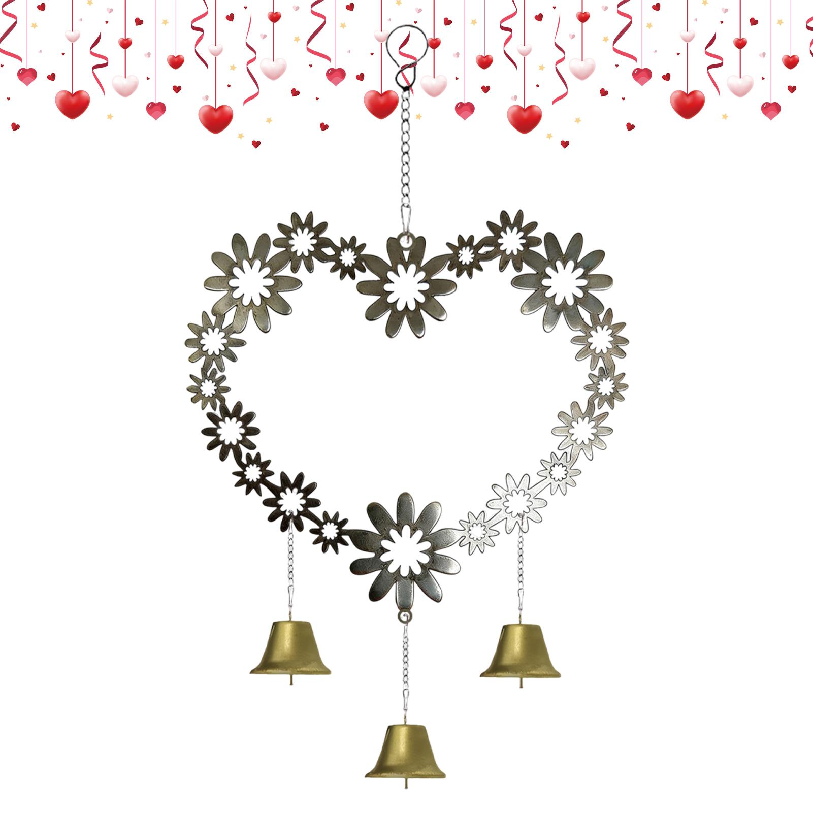 Valentine s Day Heart Shaped Flower Wind Chime Romantic Hollow-Out Metal Spinners Heart Wind Spinner For Mother Day Memory CN
Valentine s Day Heart Shaped Flower Wind Chime Romantic Hollow-Out Metal Spinners Heart Wind Spinner For Mother Day Memory CN