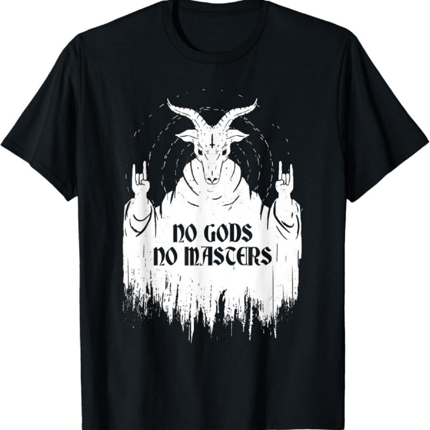 No Gods No Masters Baphomet Pentagram Atheist Satanism T-Shirt XXXXXL чорний
No Gods No Masters Baphomet Pentagram Atheist Satanism T-Shirt XXXXXL чорний