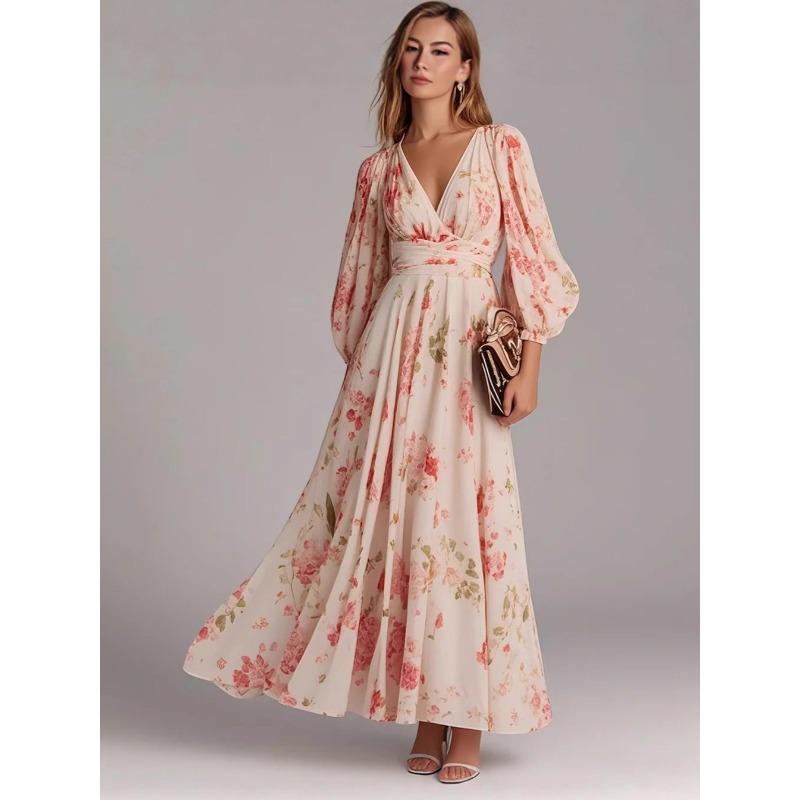 Holiday Lantern Sleeves Long Sleeves Collar French Retro Mesh Print Figure Dress XL
Holiday Lantern Sleeves Long Sleeves Collar French Retro Mesh Print Figure Dress XL