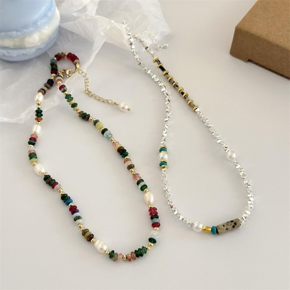Rainbow Clavicle Chain Bohemian Jewelry Fashion Colorful Necklaces Women Chain Bracelet
Rainbow Clavicle Chain Bohemian Jewelry Fashion Colorful Necklaces Women Chain Bracelet