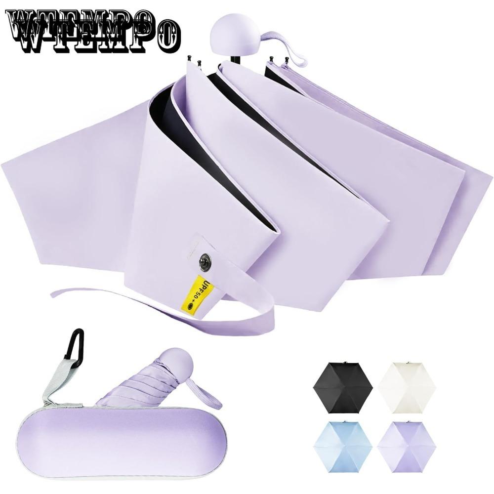 Travel Mini Umbrella Compact Small & Lightweight, UV Rain Protection, Pocket-Sized Folding Umbrellas with Quickdraw & Case for Men Women
Travel Mini Umbrella Compact Small & Lightweight, UV Rain Protection, Pocket-Sized Folding Umbrellas with Quickdraw & Case for Men Women