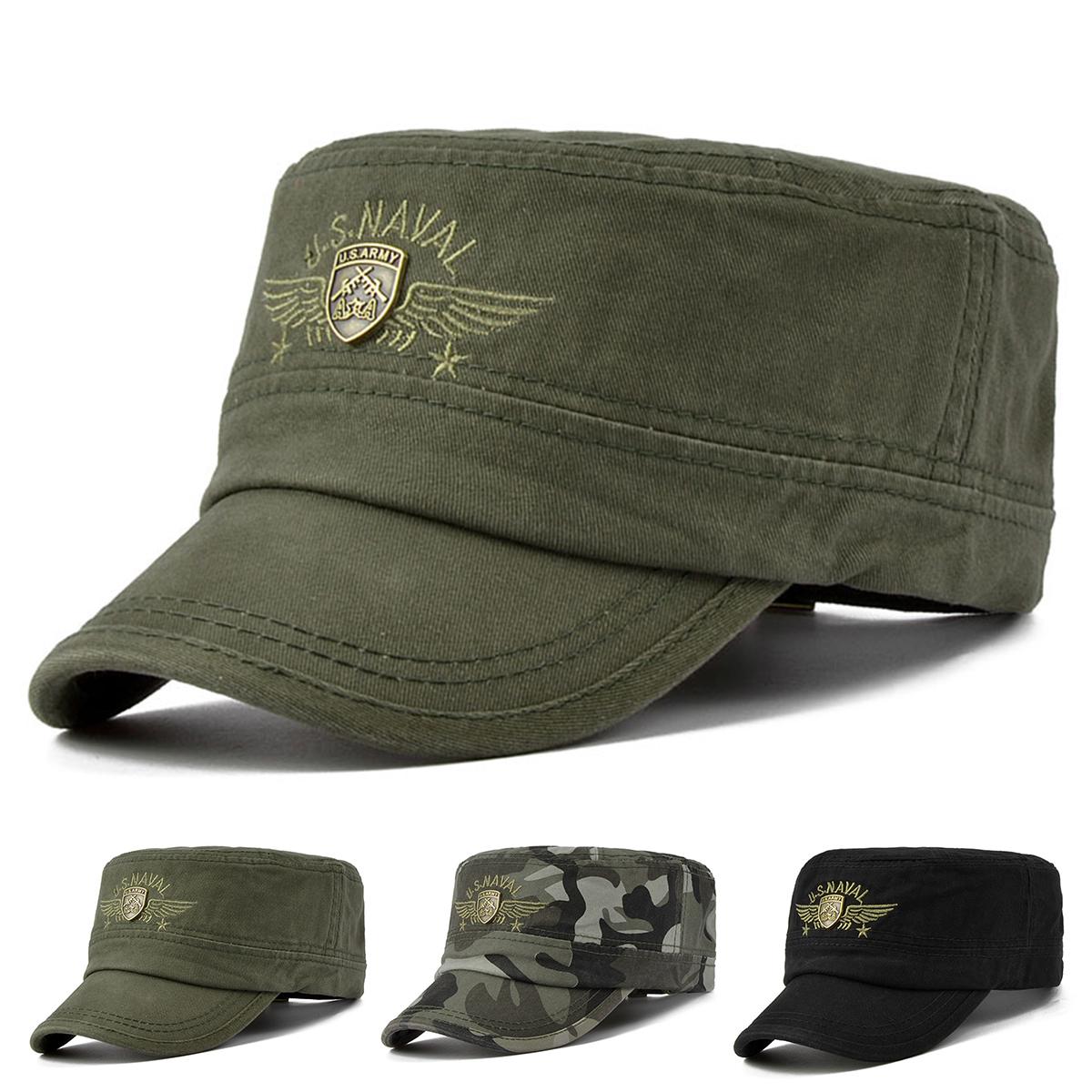 Fashion USNAVAL Letter Embroidery Baseball Cap Spring Autumn Outdoor Adjustable Casual Hats Men Flat Top Captain Military Caps чорний
Fashion USNAVAL Letter Embroidery Baseball Cap Spring Autumn Outdoor Adjustable Casual Hats Men Flat Top Captain Military Caps чорний