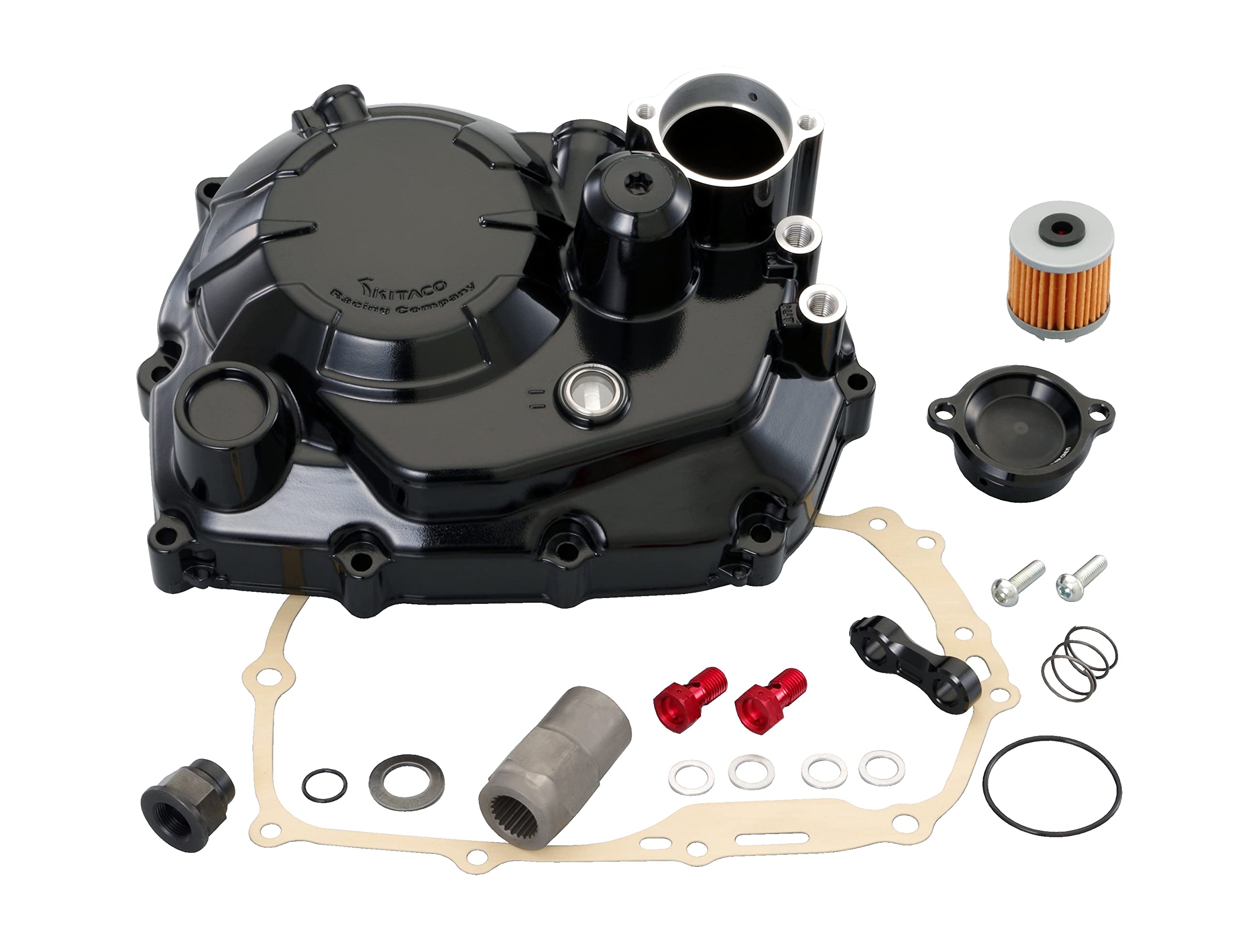 KITACO Clutch Cover Kit, Black, for Grom (307-1432200)
KITACO Clutch Cover Kit, Black, for Grom (307-1432200)