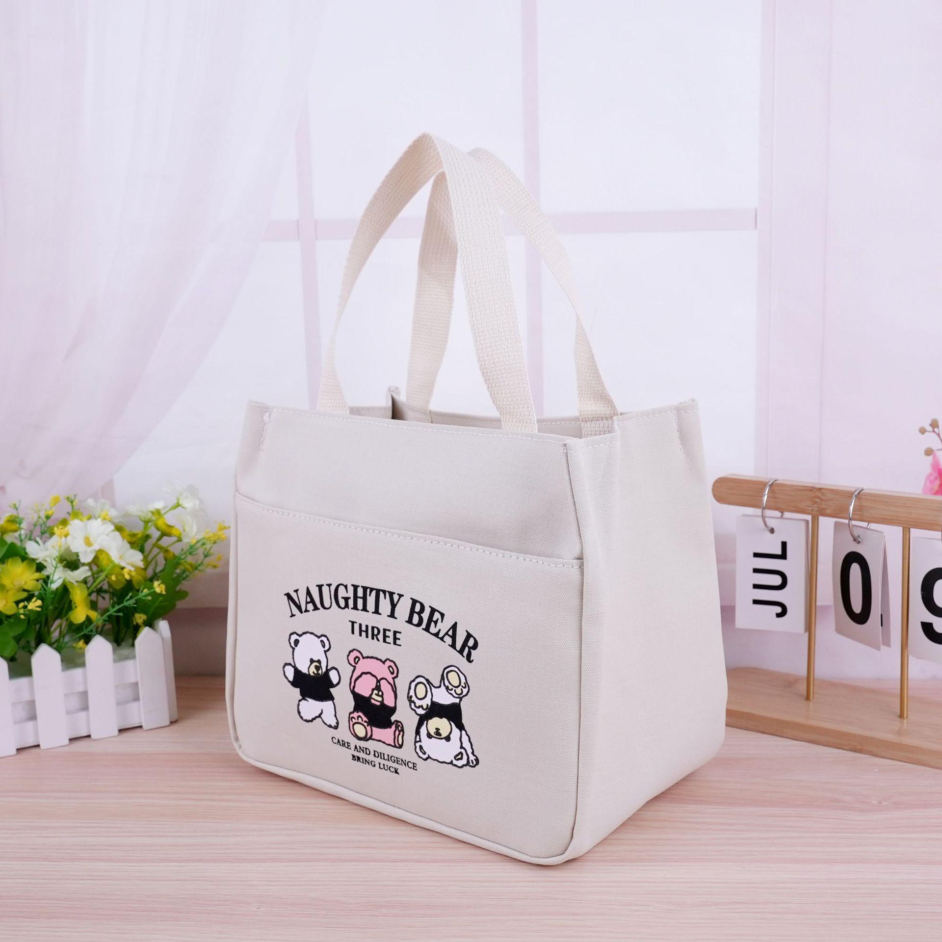 Cross-Border Women s Handbag: Cartoon Bear Print, Large Capacity, Versatile Lunch Box & Mommy Tote
Cross-Border Women s Handbag: Cartoon Bear Print, Large Capacity, Versatile Lunch Box & Mommy Tote