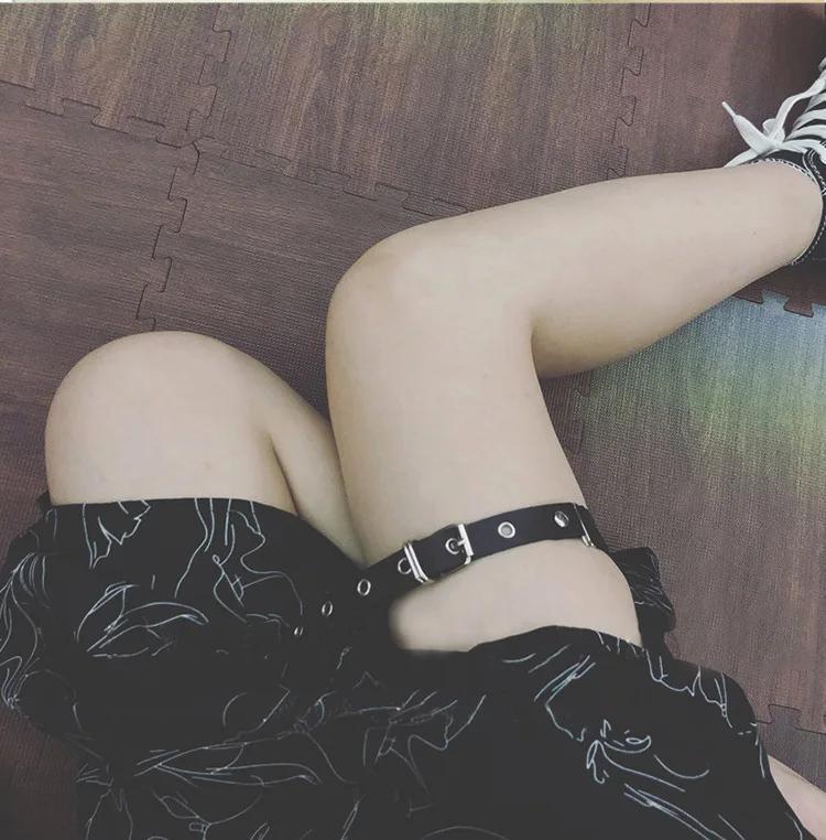 Harajuku Punk Style Black Hole Leather Leg Chain for Women Girls Sexy Personality Party Jewelry Accessories for Hip Hop Rock чорний
Harajuku Punk Style Black Hole Leather Leg Chain for Women Girls Sexy Personality Party Jewelry Accessories for Hip Hop Rock чорний