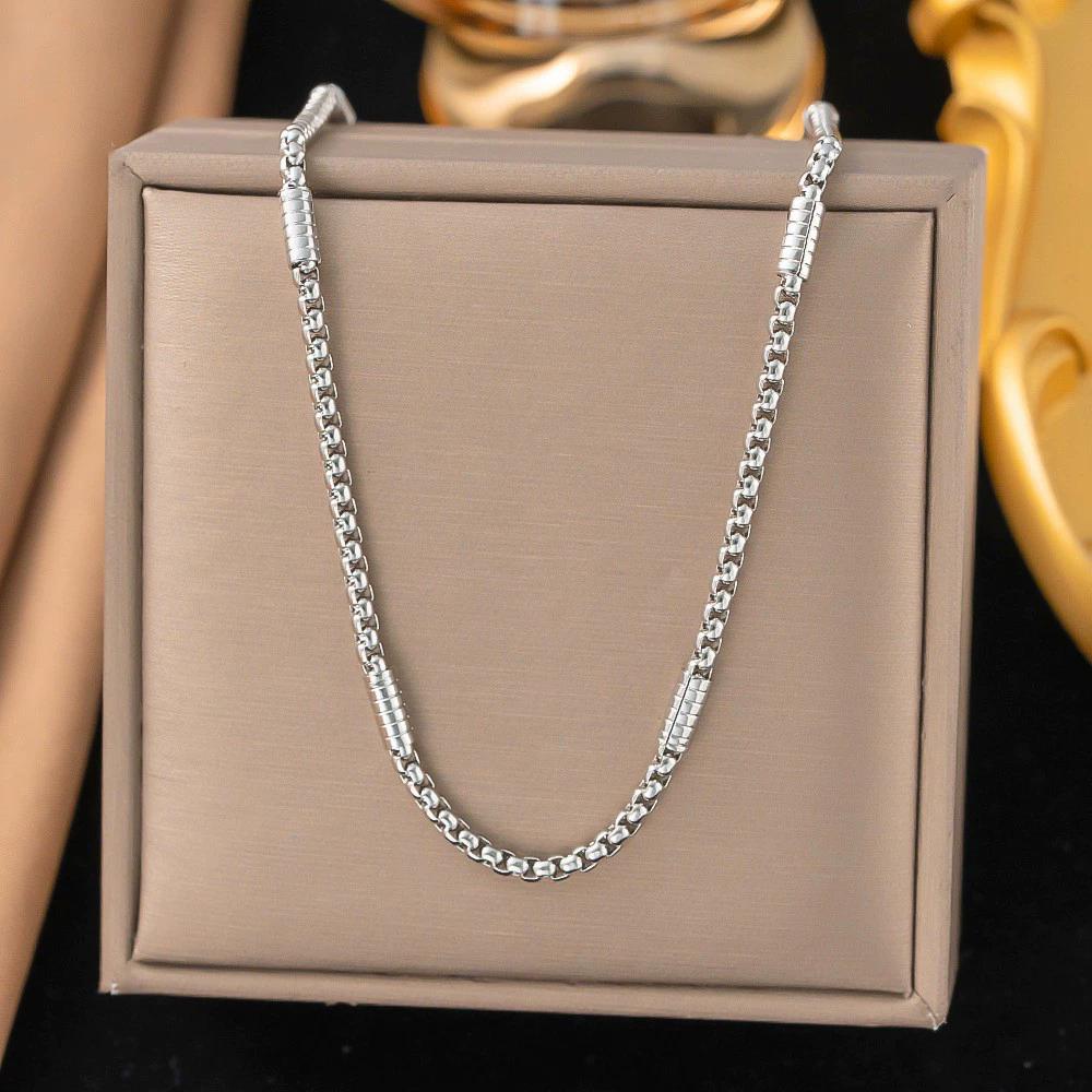 Stainless steel fashion Zircon, hip-hop style, minimalist charm chain, necklace, bracelet, women s and men s accessories мідний
Stainless steel fashion Zircon, hip-hop style, minimalist charm chain, necklace, bracelet, women s and men s accessories мідний