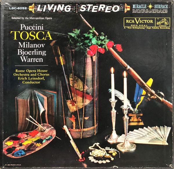 LP Record GIACOMO PUCCINI, ZINKA MILANOV, JUS - Tosca LSC6052 RCA Victor Red 1960 US Classical Used
LP Record GIACOMO PUCCINI, ZINKA MILANOV, JUS - Tosca LSC6052 RCA Victor Red 1960 US Classical Used