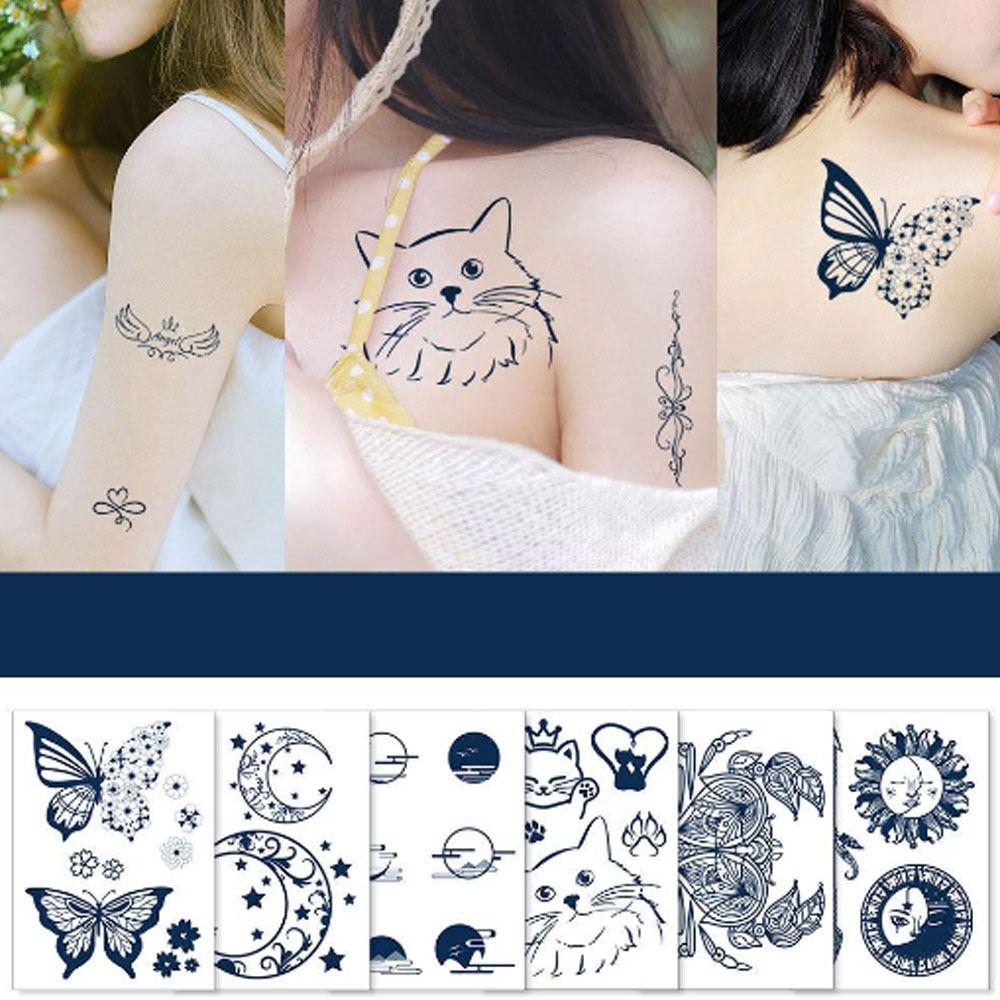 Temporary Fake Tattoos Adhesive Juice Ink Tattoo Non-toxic Decorations Stickers Men style 4
Temporary Fake Tattoos Adhesive Juice Ink Tattoo Non-toxic Decorations Stickers Men style 4