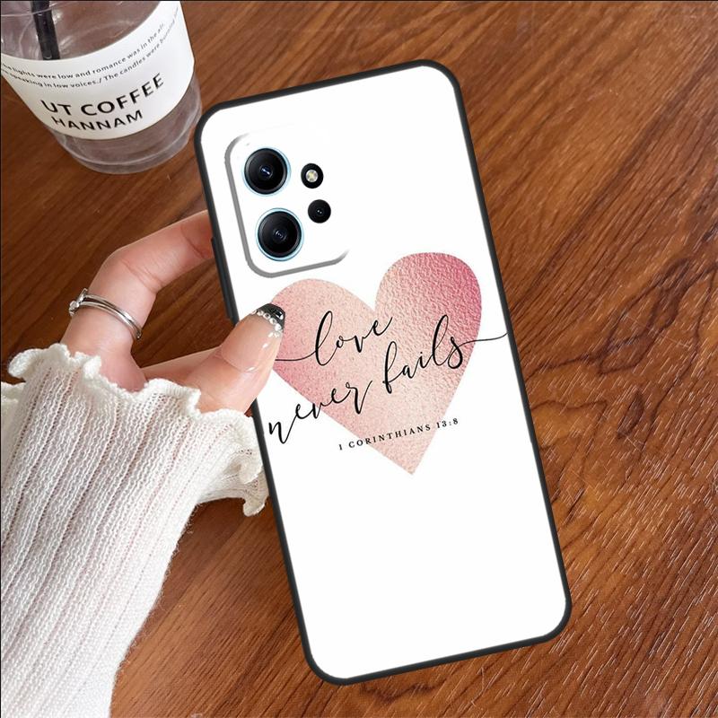 Christian Scripture Case For Xiaomi Redmi 13C 14C 10C 12C Redmi Note 14 12 11 9 10 13 Pro 9S 10S 11S 12S Cover Redmi Note 11 Pro
Christian Scripture Case For Xiaomi Redmi 13C 14C 10C 12C Redmi Note 14 12 11 9 10 13 Pro 9S 10S 11S 12S Cover Redmi Note 11 Pro