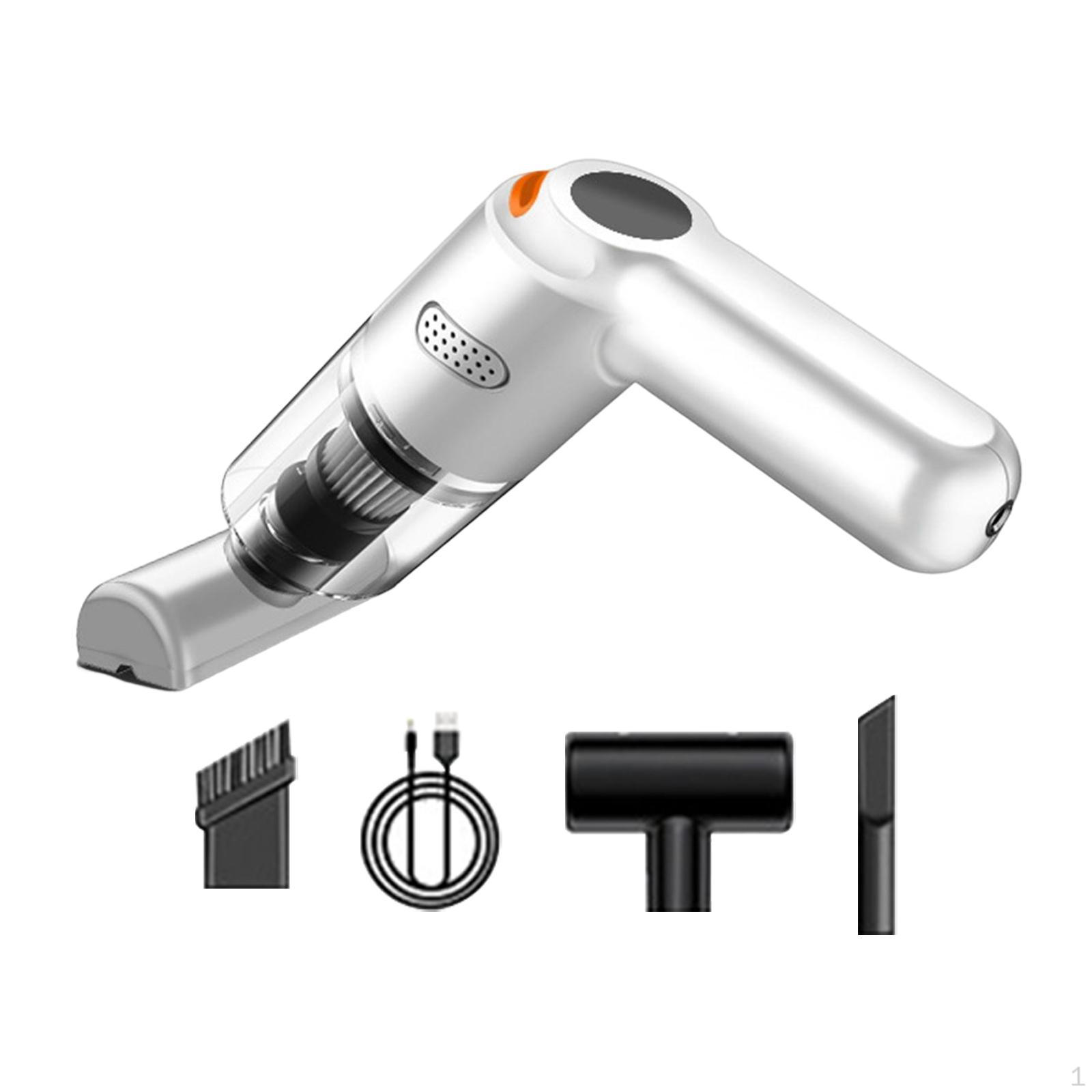 Car Mini Vacuum Cleaner Strong Suction for home PC Cleaning Office White
Car Mini Vacuum Cleaner Strong Suction for home PC Cleaning Office White