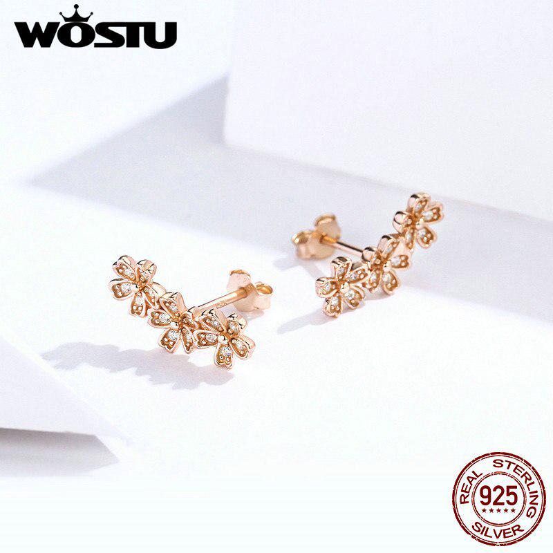 Серьги-гвоздики ромашки из стерлингового серебра 925 пробы с фианитами silver & rose gold plated розового золота
Серьги-гвоздики ромашки из стерлингового серебра 925 пробы с фианитами silver & rose gold plated розового золота