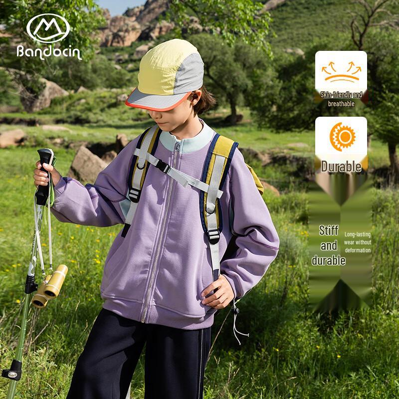 BANDOCIN Girls Durable Spring/Autumn Sporty Hooded Jacket 165
BANDOCIN Girls Durable Spring/Autumn Sporty Hooded Jacket 165