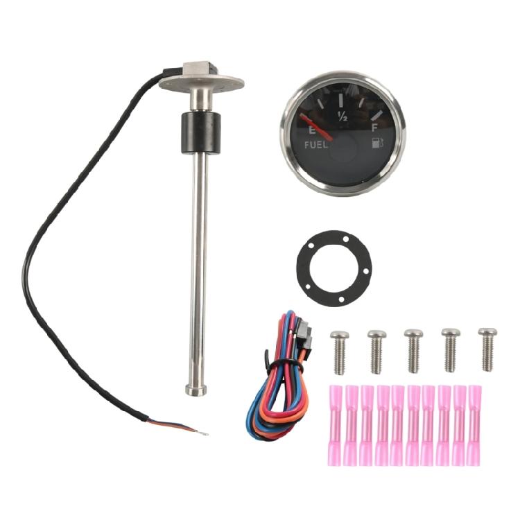 52mm Fuel Level Gauge 0-190Ohm Fuel Level Sensor Universal Marine Boats 12V 24V 1
52mm Fuel Level Gauge 0-190Ohm Fuel Level Sensor Universal Marine Boats 12V 24V 1