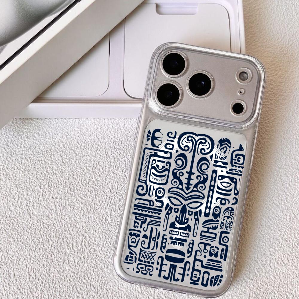 Luxury Tiki Pattern Phone Case For iPhone 17 16 15 14 13 12 Pro Max Plus With Magnetic Crystal Clear Case Wireless Charge iPhone 16
Luxury Tiki Pattern Phone Case For iPhone 17 16 15 14 13 12 Pro Max Plus With Magnetic Crystal Clear Case Wireless Charge iPhone 16