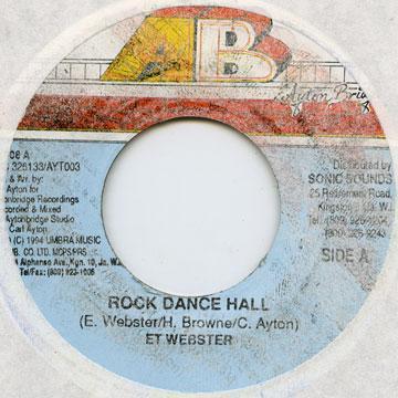 7inch Record E.T WEBSTER - Rock Dance Hall AYT003 Ayton Bridge 1994 Jamaica Reggae, Ska & Dub Used
7inch Record E.T WEBSTER - Rock Dance Hall AYT003 Ayton Bridge 1994 Jamaica Reggae, Ska & Dub Used