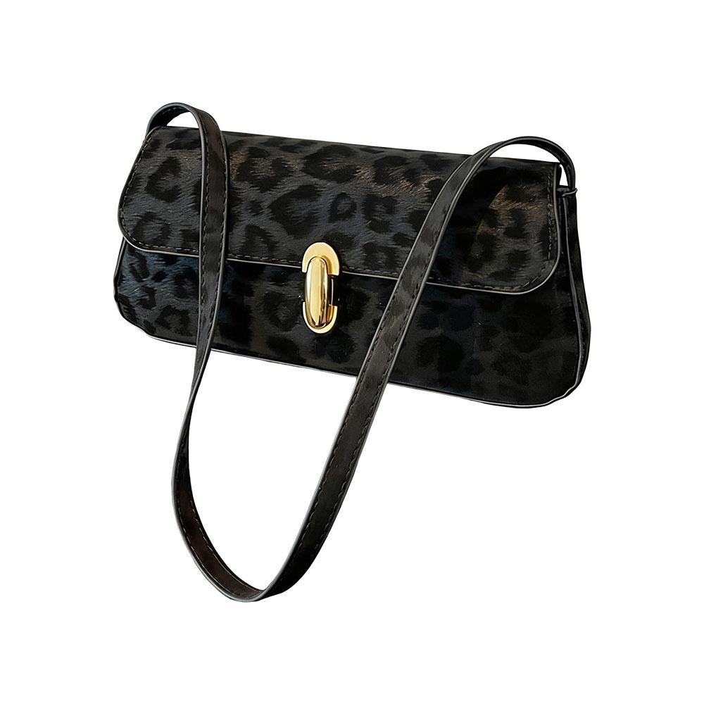 Casual Large Capacity Shoulder Bag with Metal Buckle Leopard Print Underarm Bag Small Box Bag чёрный
Casual Large Capacity Shoulder Bag with Metal Buckle Leopard Print Underarm Bag Small Box Bag чёрный