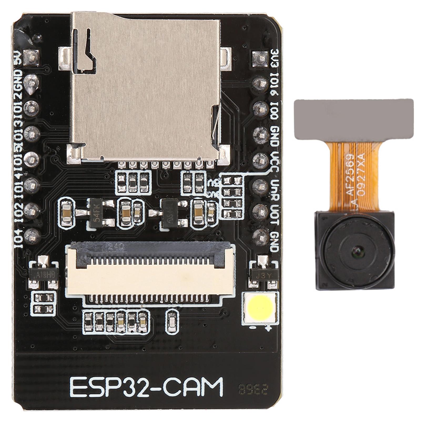 ESP32S WiFi BT Модуль камери Плата розробки ESP32 з модулем камери білий
ESP32S WiFi BT Модуль камери Плата розробки ESP32 з модулем камери білий