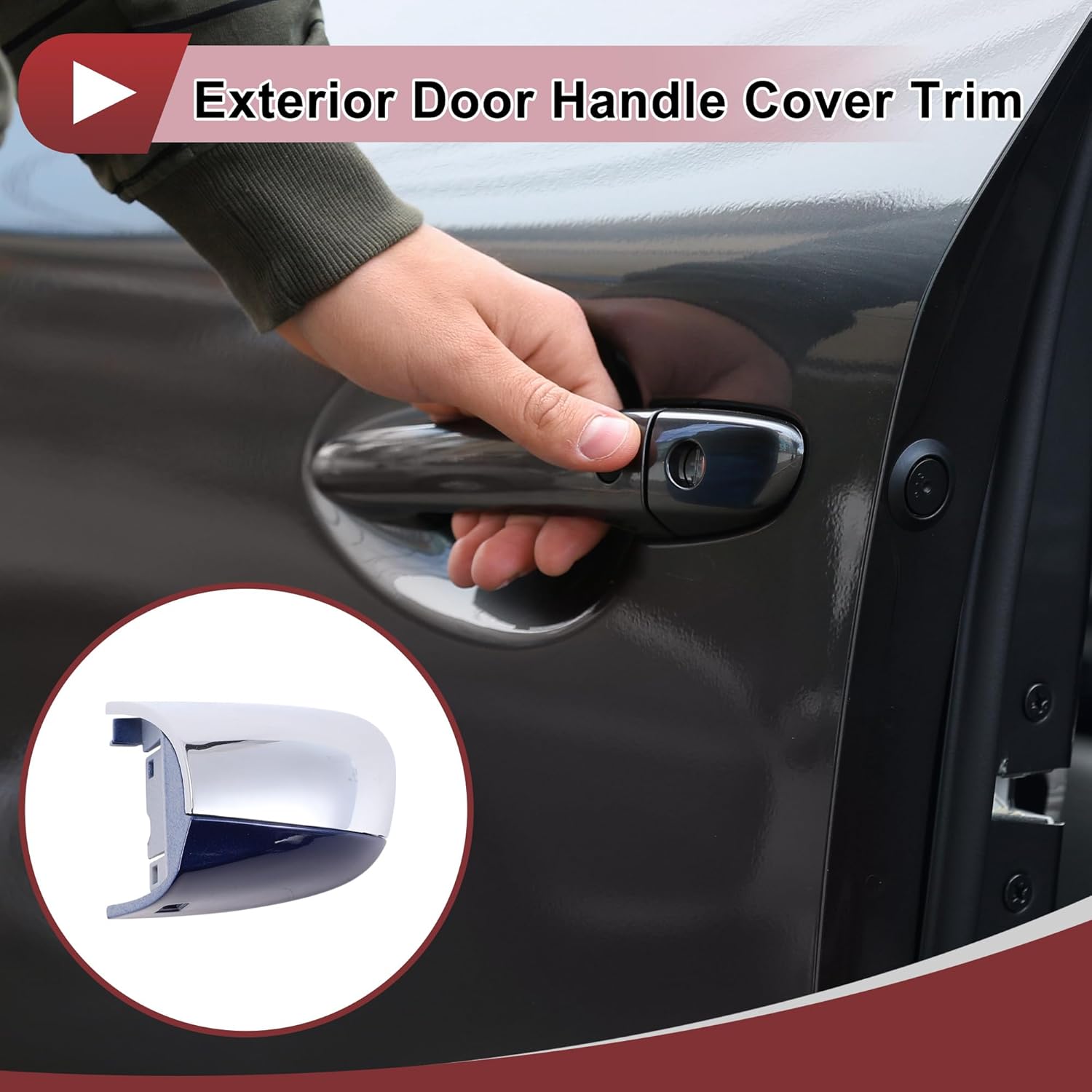 Front Left Exterior Door Handle Cover for MERCEDES-BENZ C W205 2016 Door Handle Cover No.A09976617009149 Blue ABS
Front Left Exterior Door Handle Cover for MERCEDES-BENZ C W205 2016 Door Handle Cover No.A09976617009149 Blue ABS