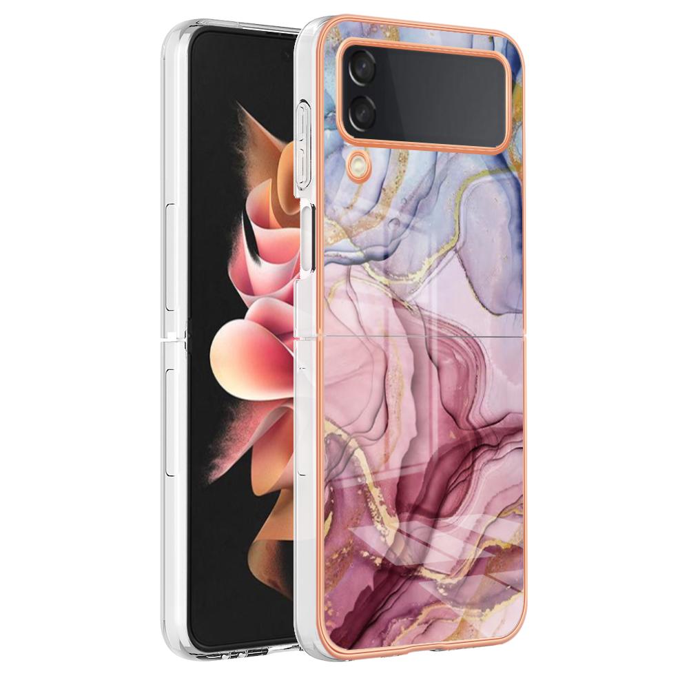 TPU Phone Case for Samsung Galaxy Z Flip4 5G Electroplating Anti-Drop Case YB IMD Series-16 Style E 2.0mm Marble Pattern IMD Back Cover Blue
TPU Phone Case for Samsung Galaxy Z Flip4 5G Electroplating Anti-Drop Case YB IMD Series-16 Style E 2.0mm Marble Pattern IMD Back Cover Blue