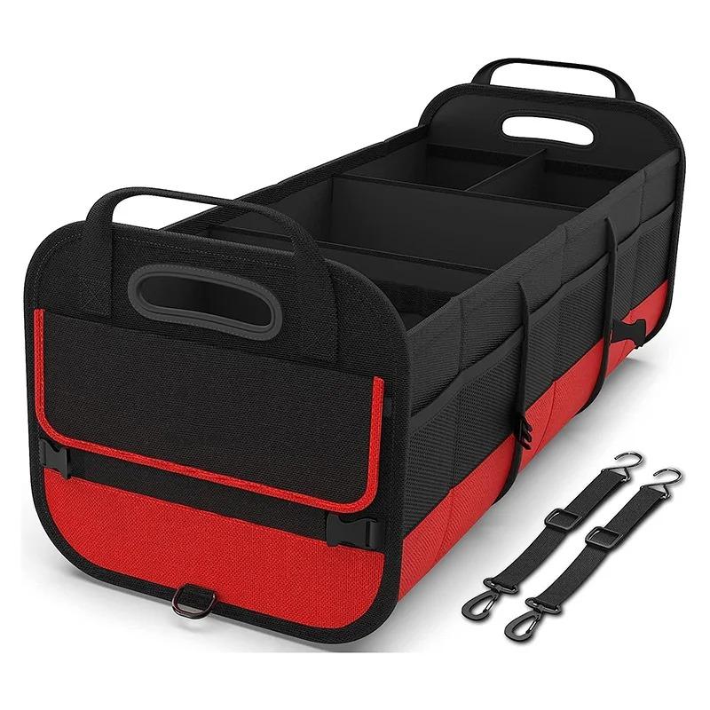 Foldable Car Trunk Organizer - Multi Compartment Collapsible Storage Box With 2 Straps For Suv/sedan червоний
Foldable Car Trunk Organizer - Multi Compartment Collapsible Storage Box With 2 Straps For Suv/sedan червоний