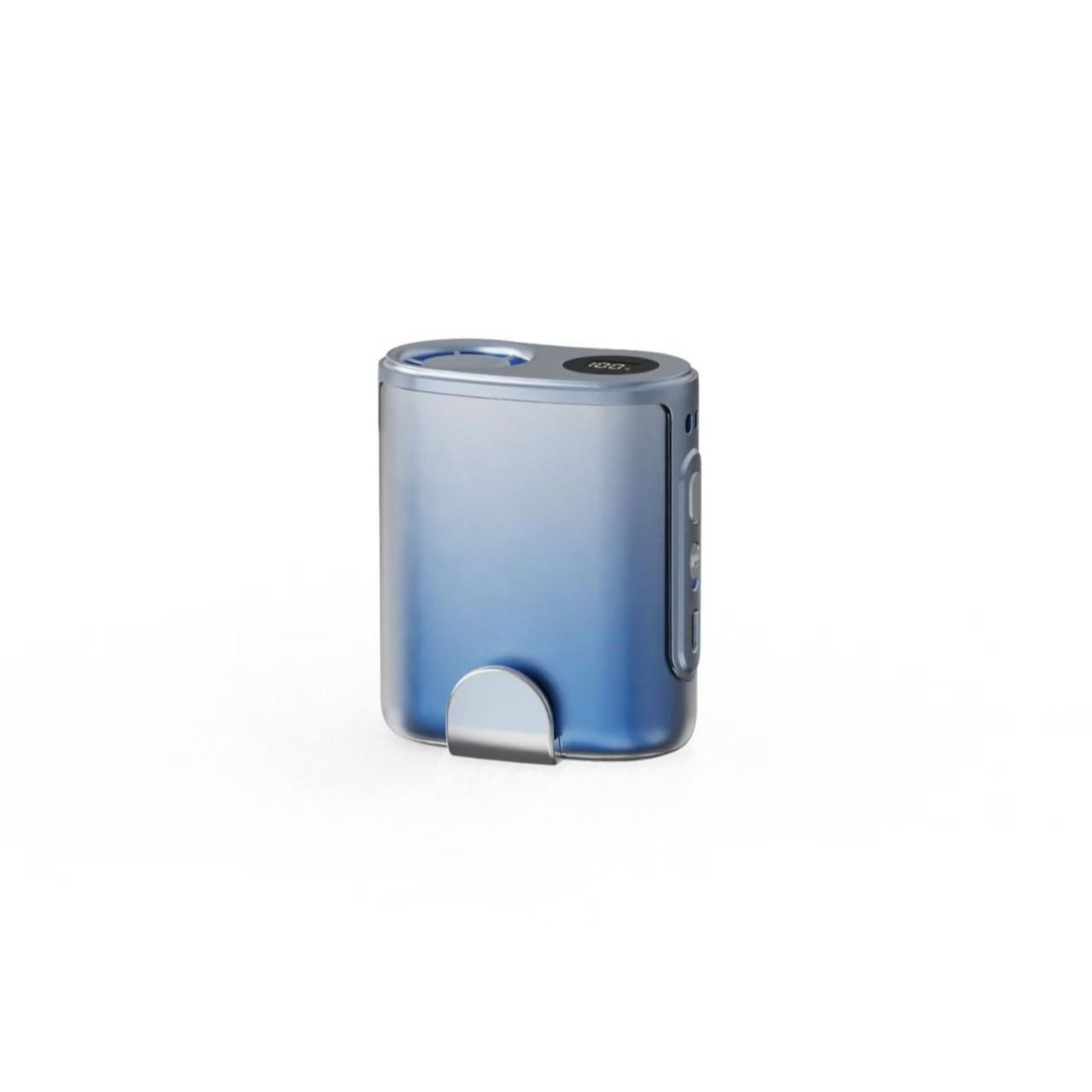 Portable Neck and Waist Fan: Long Battery Life, Strong Wind, Digital Display Blue 3000mAh
Portable Neck and Waist Fan: Long Battery Life, Strong Wind, Digital Display Blue 3000mAh