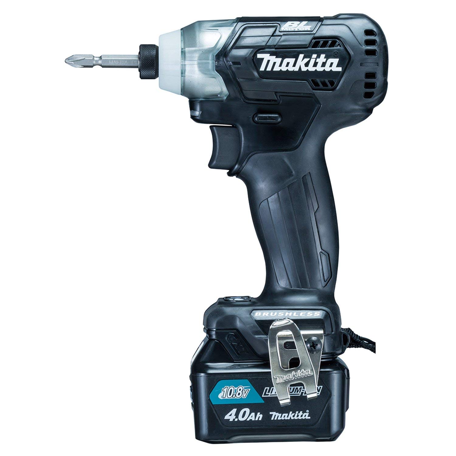 Ударный гайковерт Makita TD111 Black, крутящий момент 135 Нм, 2 аккумулятора по 4 Ач и зарядное устройство в комплекте TD111DSMXB (10,8 В)
Ударный гайковерт Makita TD111 Black, крутящий момент 135 Нм, 2 аккумулятора по 4 Ач и зарядное устройство в комплекте TD111DSMXB (10,8 В)