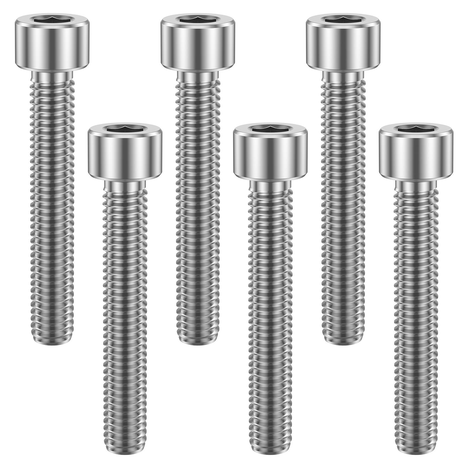 6pcs M8x50mm Hex Bolt High Strength Titanium Alloy Lightweight Fastener for Auto Bike Motorcycle Modification M8x50 Bolt M8x50mm
6pcs M8x50mm Hex Bolt High Strength Titanium Alloy Lightweight Fastener for Auto Bike Motorcycle Modification M8x50 Bolt M8x50mm
