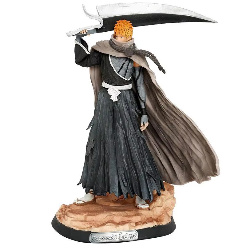 32CM Japanese Anime BLEACH Action Figures - Kurosaki Ichigo And Byakuya Collectible GK PVC Toy Model Doll for Game Fans
32CM Japanese Anime BLEACH Action Figures - Kurosaki Ichigo And Byakuya Collectible GK PVC Toy Model Doll for Game Fans