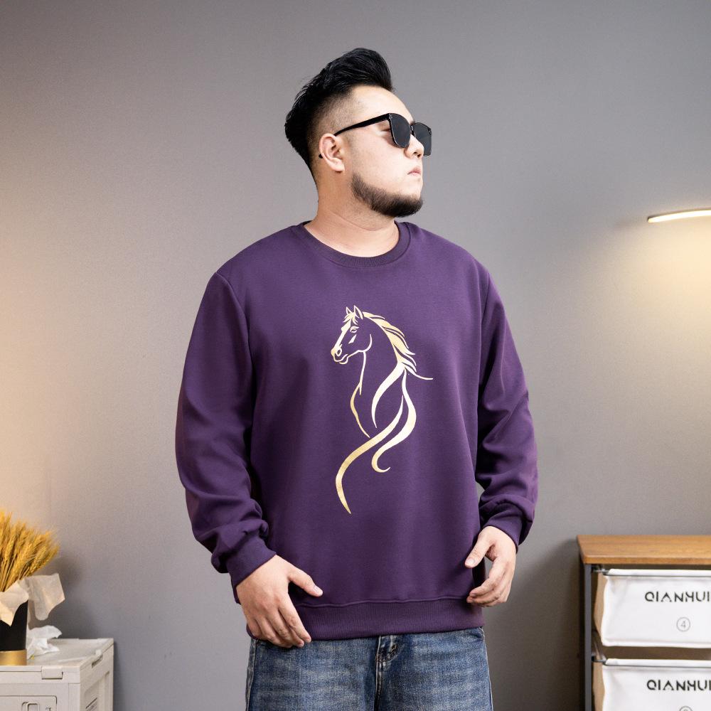 Men s Plus Size Fleece Lined Round Neck Hoodie - Fall/Winter Long Sleeve Pullover 4XL (100-110 kg)
Men s Plus Size Fleece Lined Round Neck Hoodie - Fall/Winter Long Sleeve Pullover 4XL (100-110 kg)