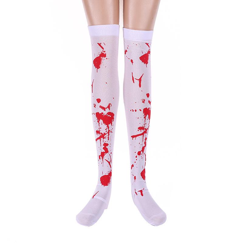 Dark Style Halloween Blood Stain Socks & Skirt Set for Cosplay and Dance Parties 10*70
Dark Style Halloween Blood Stain Socks & Skirt Set for Cosplay and Dance Parties 10*70