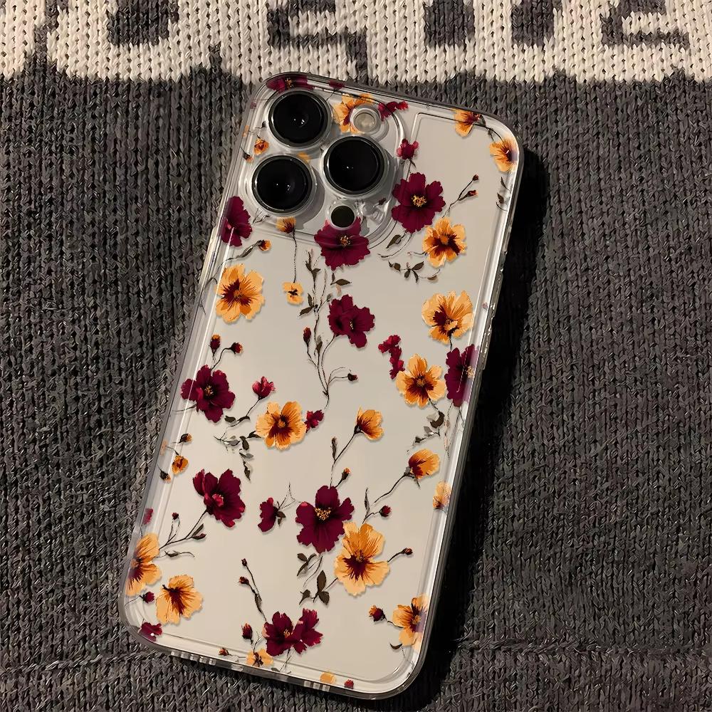 Red Small Floral Print Clear Phone CasClear Phone Case For Xiaomi Mi Poco X6Pro X6 X7 X5 Pro Mi Poco F7 Pro F6 F5 Silicone Cover Poco F5 Pro 5G
Red Small Floral Print Clear Phone CasClear Phone Case For Xiaomi Mi Poco X6Pro X6 X7 X5 Pro Mi Poco F7 Pro F6 F5 Silicone Cover Poco F5 Pro 5G