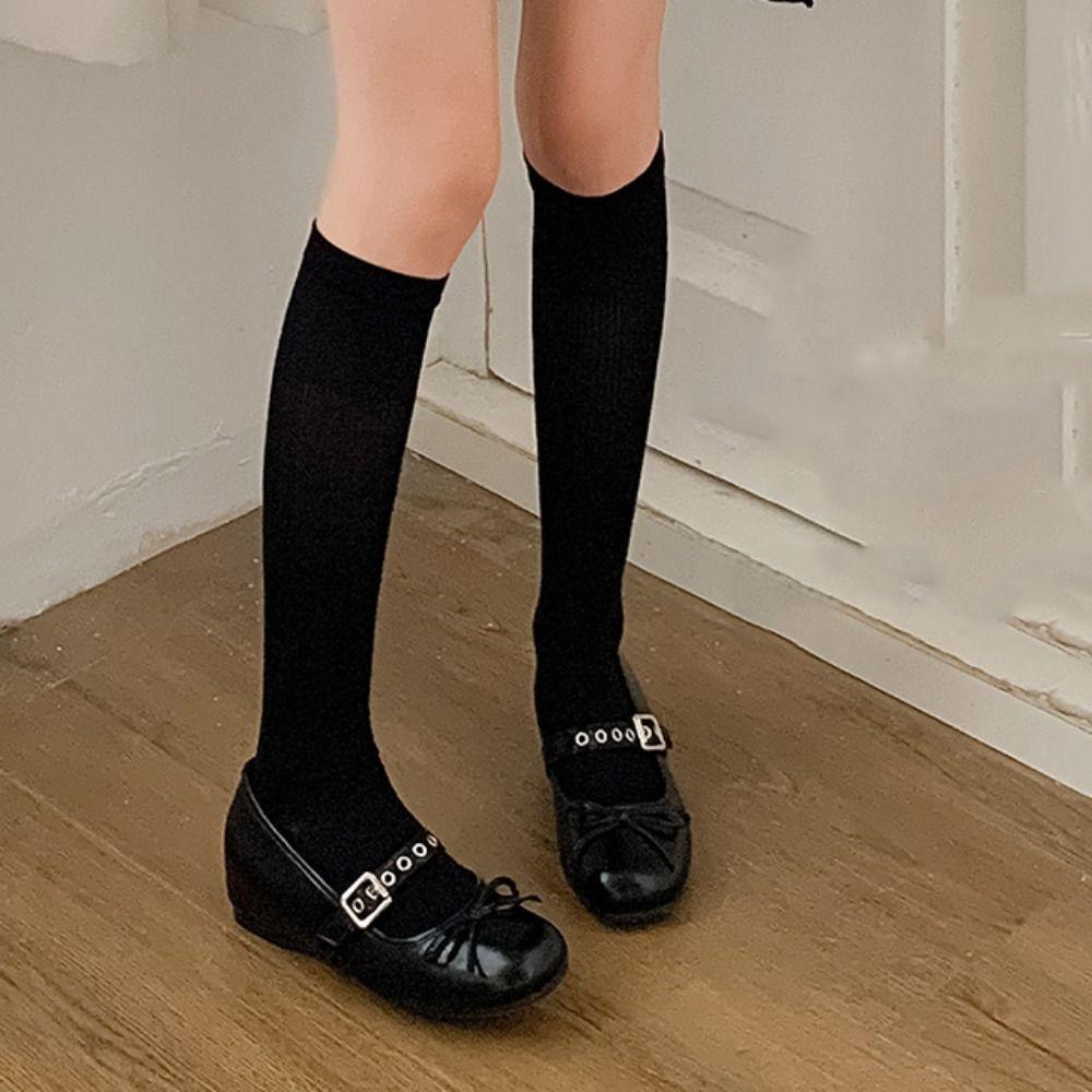 Solid Color JK Calf Long Socks Simple Mid-tube Stocking Women Fashion Knee High Stockings Lolita Open Gray
Solid Color JK Calf Long Socks Simple Mid-tube Stocking Women Fashion Knee High Stockings Lolita Open Gray