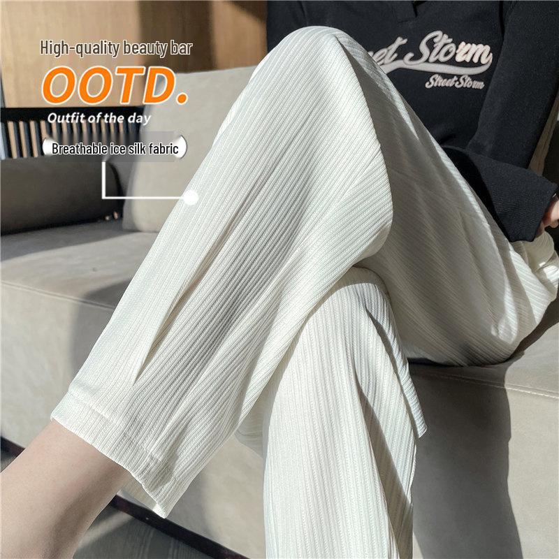 Women s Summer Ice Silk Slimming Carrot Pants - 2025 Plus Size Casual Sports Style XS, 60-79 lbs
Women s Summer Ice Silk Slimming Carrot Pants - 2025 Plus Size Casual Sports Style XS, 60-79 lbs