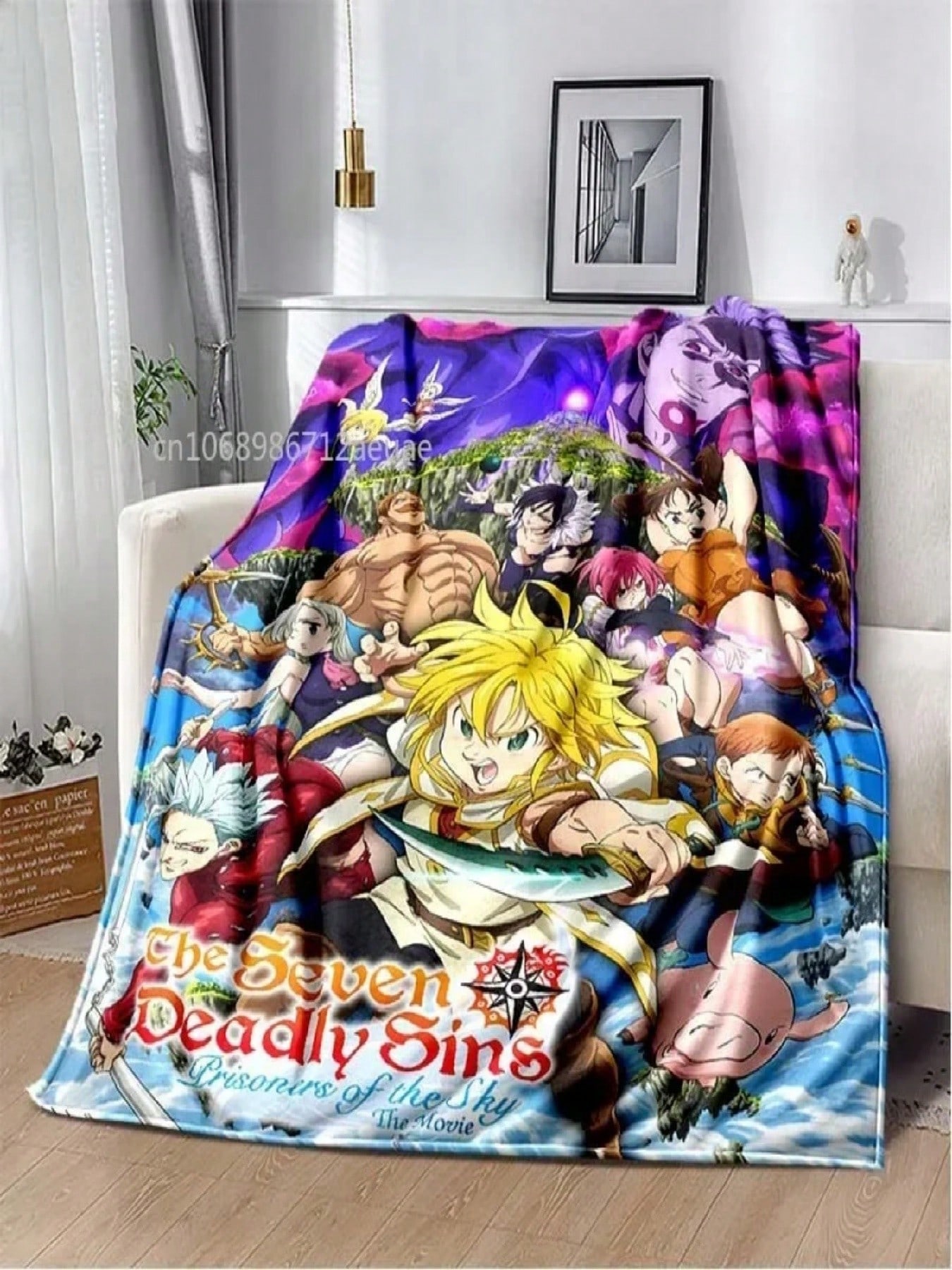 Thicken Blanket Anime The Seven Deadly Sins Printed Flannel Blankets For Beds Sofas Warm Bed Soft Blanket#Color_16,Size_150X220CM 75X95CM серый
Thicken Blanket Anime The Seven Deadly Sins Printed Flannel Blankets For Beds Sofas Warm Bed Soft Blanket#Color_16,Size_150X220CM 75X95CM серый