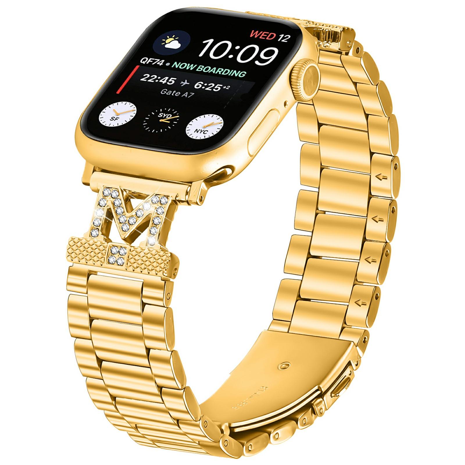 Watch Strap for Apple Watch Series 10 9 8 7 SE 6 5 4 3 2 1 42mm 41mm 40mm 38mm M-Type Stainless Steel Band Rose Gold
Watch Strap for Apple Watch Series 10 9 8 7 SE 6 5 4 3 2 1 42mm 41mm 40mm 38mm M-Type Stainless Steel Band Rose Gold