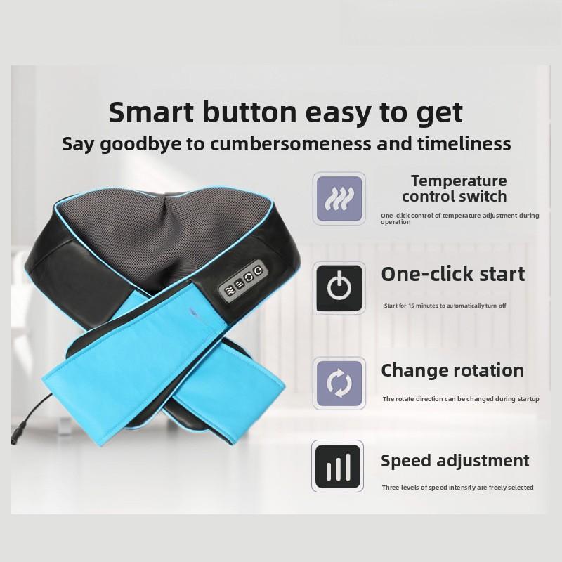 Kneading Massage Shawl Electric Shoulder and Neck Massager Multifunctional Car Cervical Spine Shoulder Home Massage Shawl Chinese
Kneading Massage Shawl Electric Shoulder and Neck Massager Multifunctional Car Cervical Spine Shoulder Home Massage Shawl Chinese