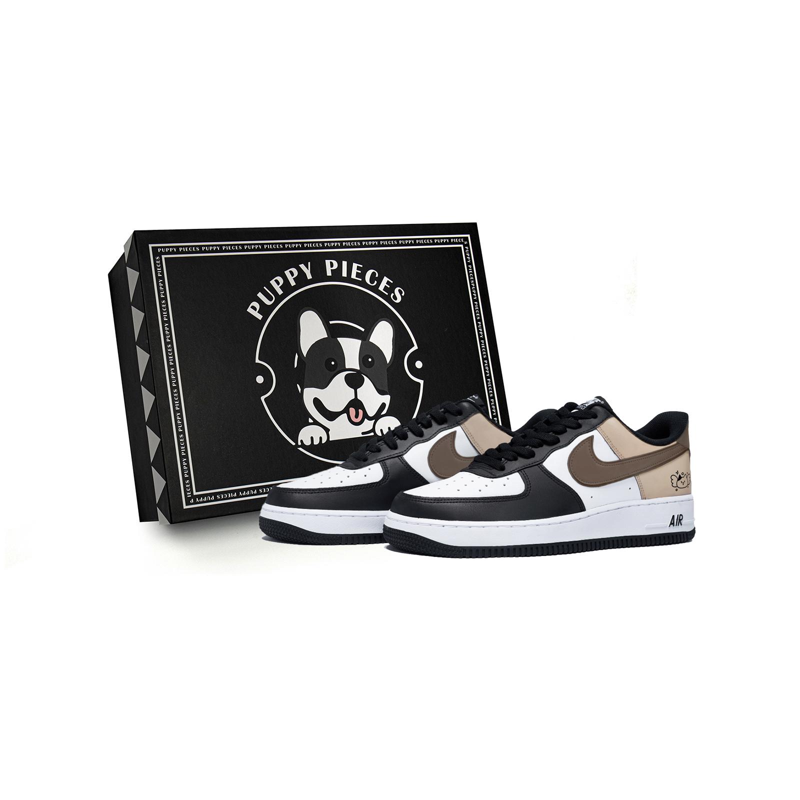 Nike Air Force 1 Puppy Fragment, Special Shoe Box Low top Skateboard Shoes Men s White Brown DV0788-001(Team85-AS-BOX) 44
Nike Air Force 1 Puppy Fragment, Special Shoe Box Low top Skateboard Shoes Men s White Brown DV0788-001(Team85-AS-BOX) 44