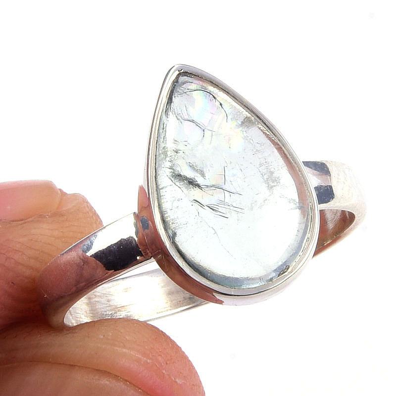 Natural Aquamarine Gemstone Handmade 925 Solid Sterling Silver Ring Size 8 n9q29
Natural Aquamarine Gemstone Handmade 925 Solid Sterling Silver Ring Size 8 n9q29