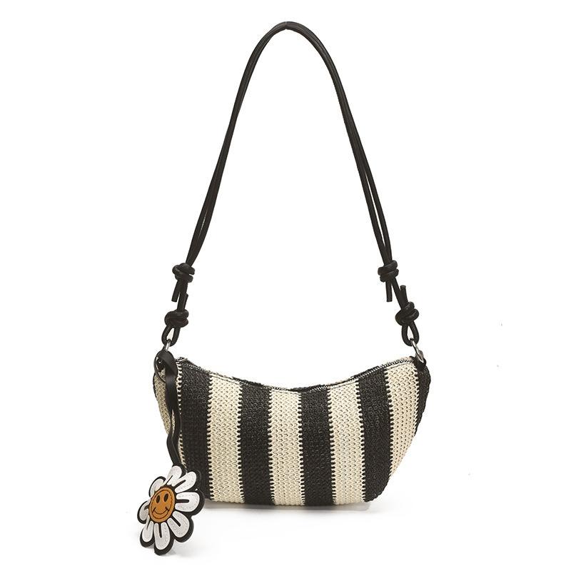 Summer fashion striped rainbow one shoulder armpit bag trendy personality dumpling bag temperament simple messenger bag no pendant чорний
Summer fashion striped rainbow one shoulder armpit bag trendy personality dumpling bag temperament simple messenger bag no pendant чорний