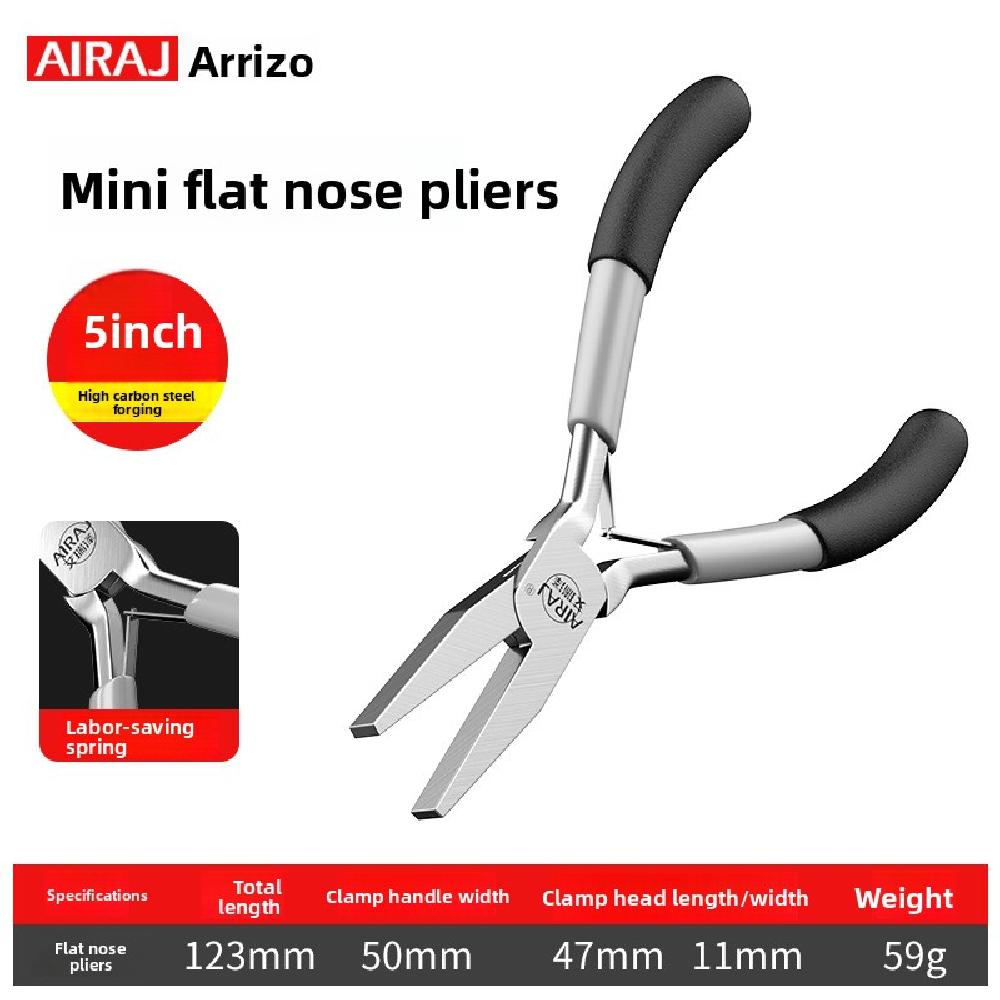 Набор металлических плоскогубцев с обрезиненными рукоятками для точных работ 123mm
Набор металлических плоскогубцев с обрезиненными рукоятками для точных работ 123mm