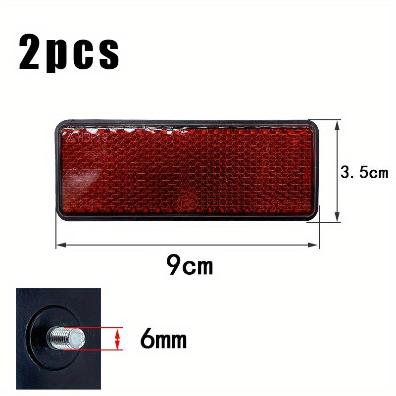 2 stücke Rechteck Reflektierende Reflektor Motorrad Motorrad ATV Roller Dirt Bike Moped 4 Wheeler Reflektoren Außen Zubehör
2 stücke Rechteck Reflektierende Reflektor Motorrad Motorrad ATV Roller Dirt Bike Moped 4 Wheeler Reflektoren Außen Zubehör
