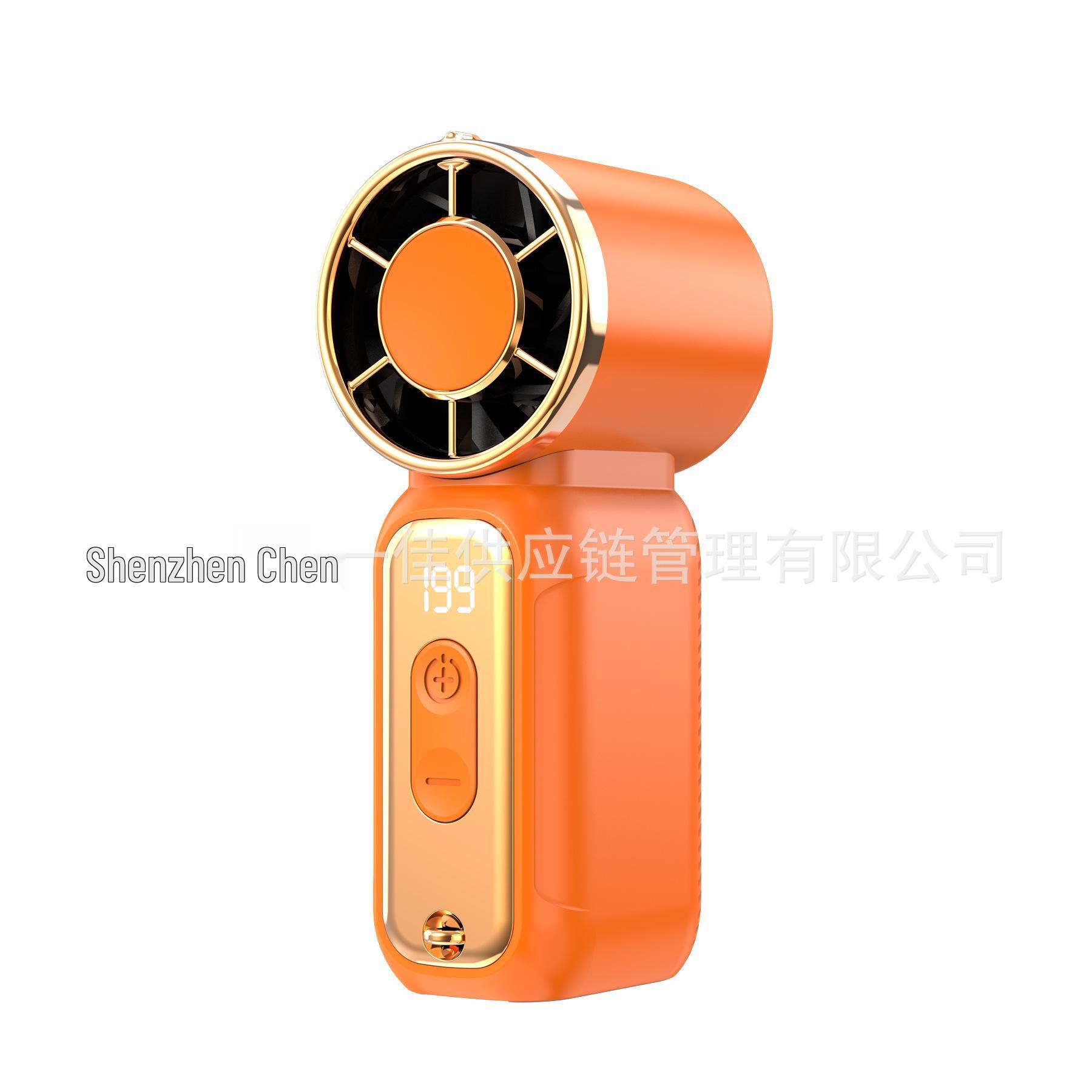 2026 High-Speed Rechargeable Mini Handheld Fan - Portable Electroplated Wind Cannon 3.2*4.2*9.2 cm помаранчевий/червоний
2026 High-Speed Rechargeable Mini Handheld Fan - Portable Electroplated Wind Cannon 3.2*4.2*9.2 cm помаранчевий/червоний